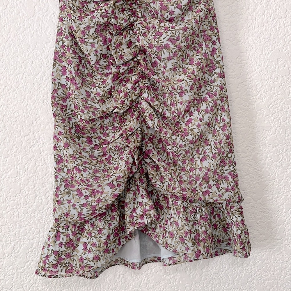 ASTR Floral Ruffle Mini Dress - Picture 6 of 16